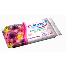 Pocket Wet Wipes Flower Touch 15 pcs